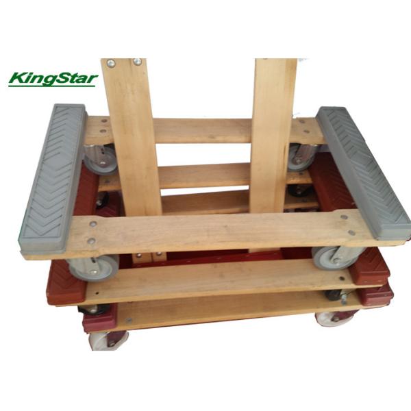 Rubber Caps Heavy Duty Furniture Dolly Open Frame Construction , 4