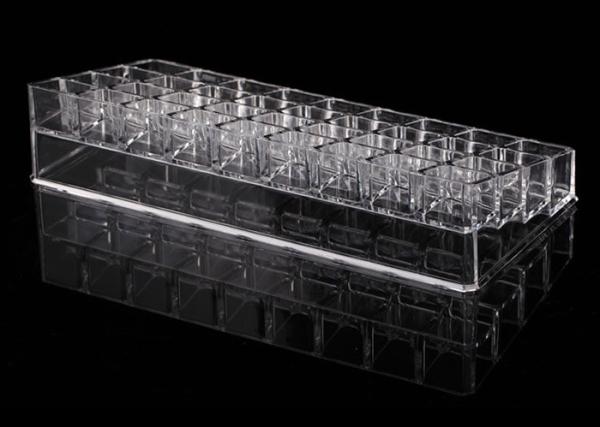 Crystal Clear Permanent Makeup Tattoo Ink Acrylic Cup Holders 36 Holes
