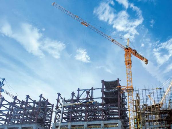 New Zoomlion Hammerhead Erect Tower Crane Foundation 16t Tc7525-16