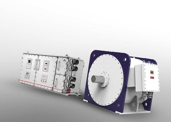 Low Temperature Rise 50Hz Permanent Magnet Motor For Belt Conveyor