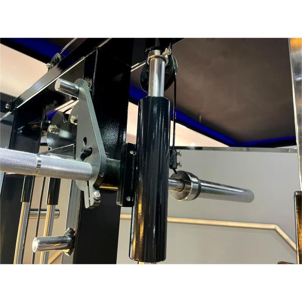 Multifunctional Smith Machine for Durable Arm Biceps Triceps Strength Training at Home