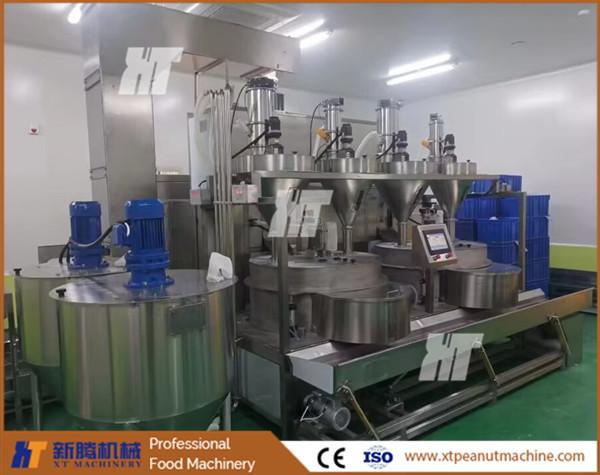 Gas Heating Peanut Coating Machine PEANUTS Pistachios And Other Nuts Beans