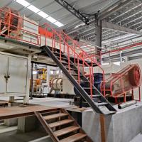 Extrudeuse de colonne de boue de taille de brique personnalisable dans une usine de briques automatique avec 35000-45000 briques par heure