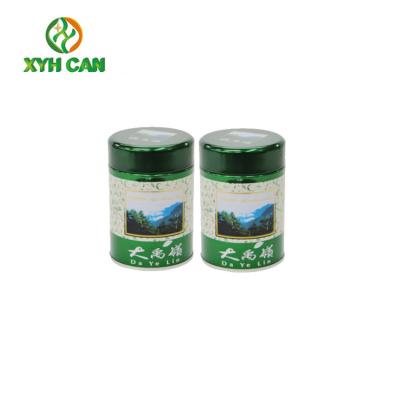 Métal de rond de Tin Can Food Grade Standard de thé imprimant la boîte brillante pour le thé
