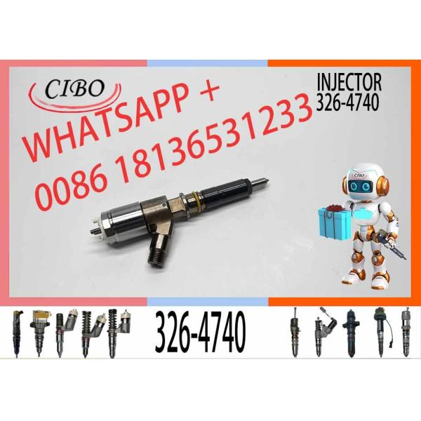 WEIYUAN high quality Refurbished injector 326-4740 32E61-00022 for C4.2 engine