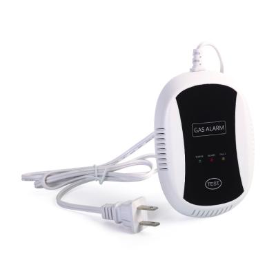 Wired Natural Gas Detector GSM Security System 433MHz LPG Gas Alarm