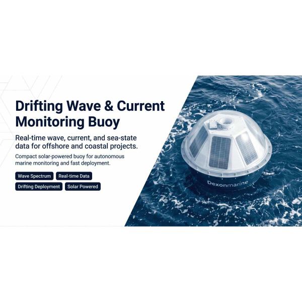 Marine Drifting Wave Current Monitoring Smart Data Buoy