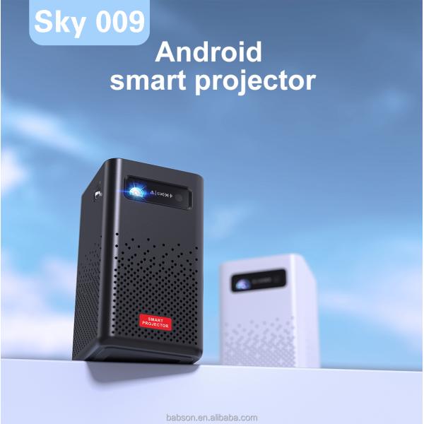Android Smart Mini Portable Projector DLP LED Full HD 1080P 4K 3D Video Projecteur for Home Outdoor 2K Resolution Bag Accessory