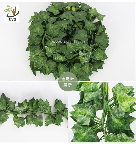 UVG decorating ideas hanging plastic ivy leaves artificial vines for wedding themes use DHP01