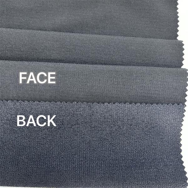 Semi Gloss Nylon Checkered Mountaineering Fabric Thick Elastic Texture For Outdoor Clothing