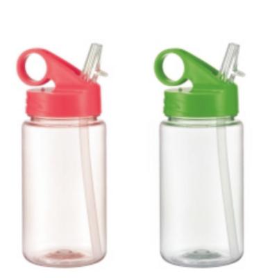Custom Tritan Plastic Kids Water Bottle , 450ML Children's Sports Bottle