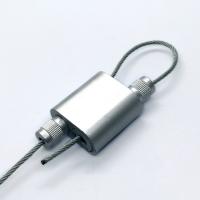 Altura que quebra o prendedor dobro do cabo dando laços do tamanho da carga para a corda de fio de aço de 1.5MM