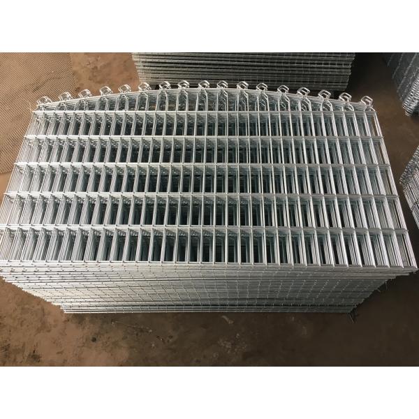 656 868 Mesh 2D Double Wire Fence Panel with 8/6/8mm Wire Diameter Iron Powder Coated