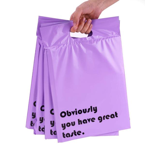 Mail Packaging Polymailers 10x13 Custom Size Poly Mailer With Handle Poli Mailer Package Bags for Clothes Pattern Poly Mailers