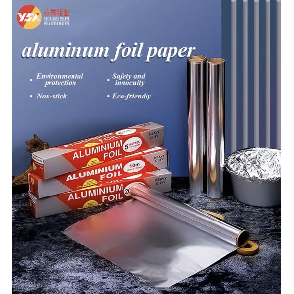 200 Sq Ft Aluminum Foil 0.014mm X 30cm X 61m Foil Roll Wrappers