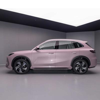 Une voiture électrique Geely Galaxy E5 avec technologie d'intégration carrosserie-batterie CTB, avec une bonne stabilité de conduite.
