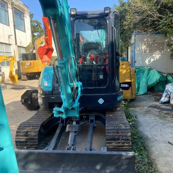 5 Ton Used Kobelco SK55 Excavator with Original Hydraulic Cylinder in Good Condition