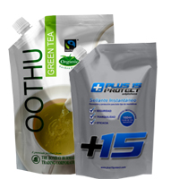 Side Gusset Bags, Quad Sealed Bags, Cookie packaging, Tea pack, Coffee pack, Oil packaging Aluminium Foil k Bags W