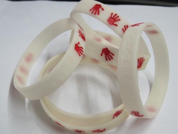luminous rubber wristband