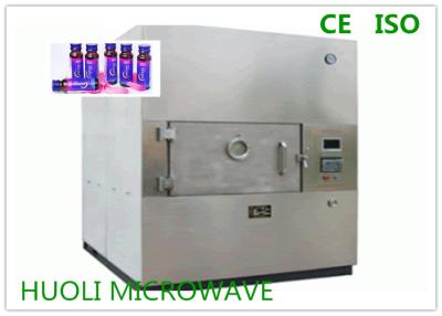 Batch Type Microwave Drying Machine For Medicinal Liquid / Industrial Steam Sterilizer