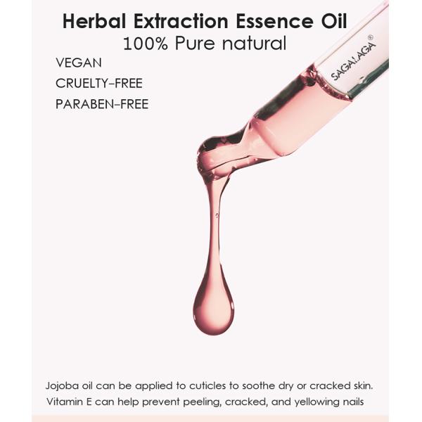 Huile pour cuticules sans toxines 5/10/15/20ml Mini format Marque privée Parfum de fleur Certifié MSDS CE CPNP Soin essentiel des ongles