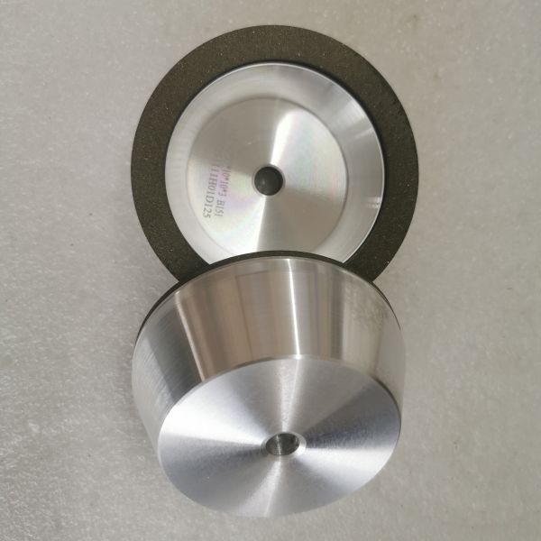 11A2 Resin  Bond CBN Grinding Wheel  90*35T*10*10*3mm Dry Grinding B126