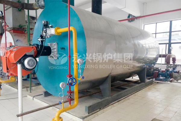 2800Kw Natural Gas Hot Water Furnace Industrial Water Tube Boiler Energy Saving