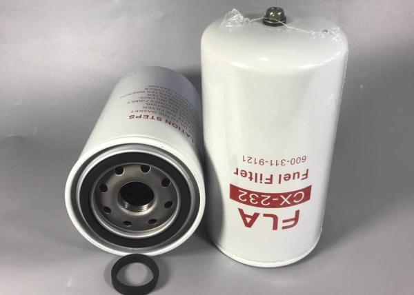 Komatsu Excavator Fuel Filter  Small Contaminants Removal Abrasive Resistant