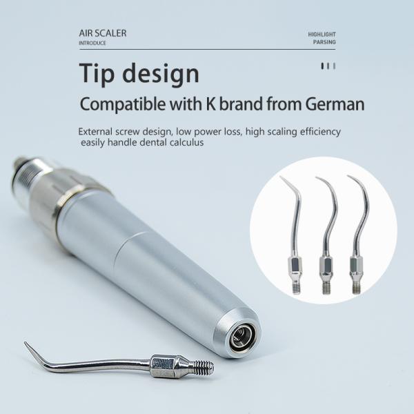 4 отверстия Ультразвуковой зубной воздушный скалятор Зубная звуковая ручная штука Звуковая зубная