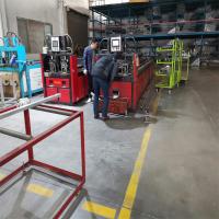 Machine de perforation automatique de tuyaux carrés 2500 kg Système de commande PLC 380V