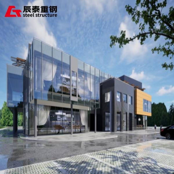 Customizable Size Stylish Steel Structure Office Building Multi Functional