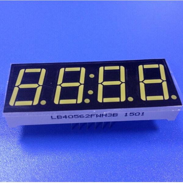4 Digit 7 Segment LED Display 14.2mm (0.56 inch) Common Anode/Cathode Super Red for Instrument Panel