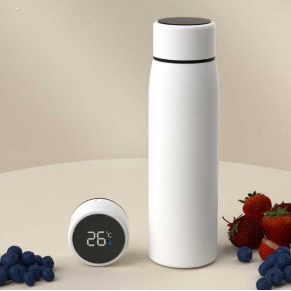 Portable 380ml LED Temperature Display Smart Bottle for Outdoor Travel Camping Hiking