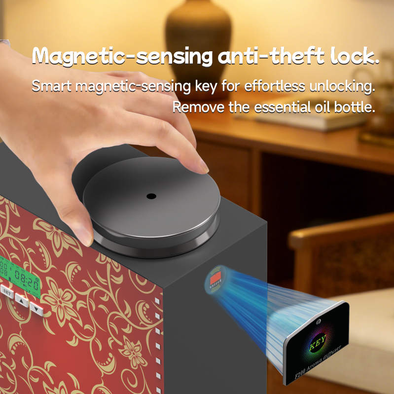 100-300m3 Coverage Commercial Aroma Diffuser With Two Fluid Atomization Technology