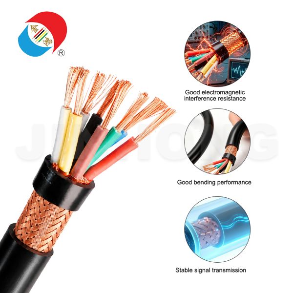 RVVP Shielded Flexible Control Cable | Multi-Core Screened Signal & Instrument Wiring Cable
