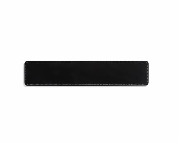 Ergonomic design cooling gel-infused memory foam wrist rest for the full size keyboard to reduce press of wrist hand