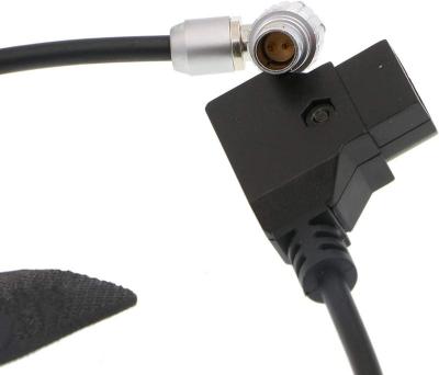 Spring D Tap Power Cable Right Angle Lemo 2 Pin For Teradek ARRI