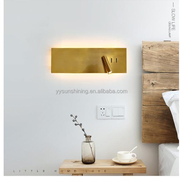 Corridor Stair LED Wall Bracket Light with Backlight and Spotlight Tube