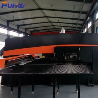 Sheet Feeding CNC Punching Machine , Hydraulic Punch Press Multi Stations