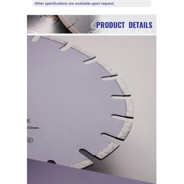 Алмазный диск для асфальтированной промышленной лезвии из бетонной режущей лезвии