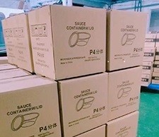 Тары для хранения еды Eco дружелюбные Kraft устранимые с крышками