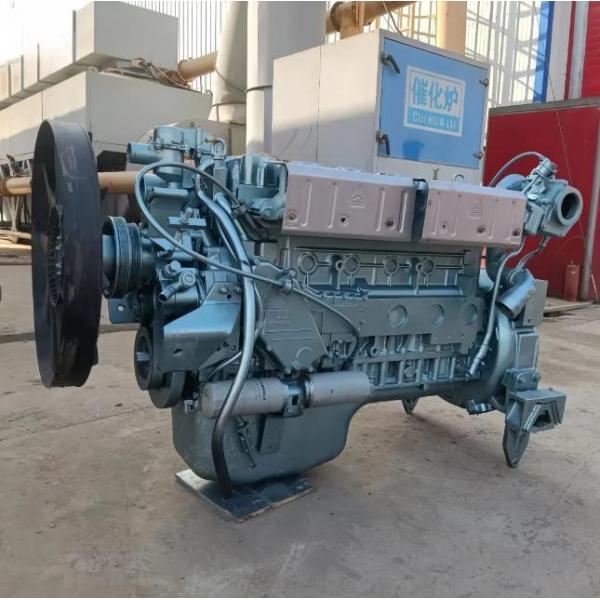 Water-Cooled Cylinder and Reciprocating Piston Movement Silver Kick Start Sinotruk Engine