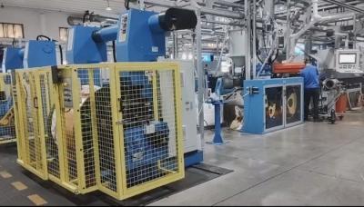 Línea de producción de extrusión de alambre fotovoltaico de una sola etapa
