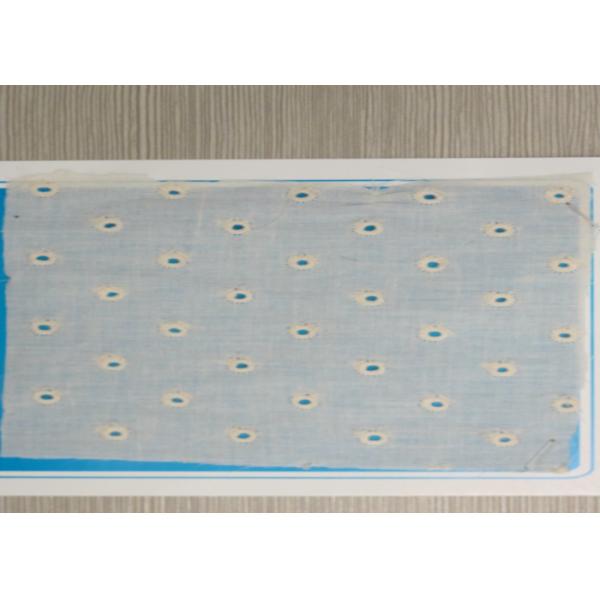 Charming Cotton Eyelet Lace Trim , Water Soluble Lace Material CY-CX0113