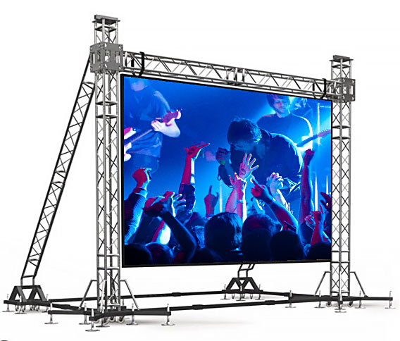 P3.91 P4.81 Outdoor Rental LED Display P3.91 Waterproof Stage Wedding Background Screen P4.81 Outdoor Rental Cabinet Screen