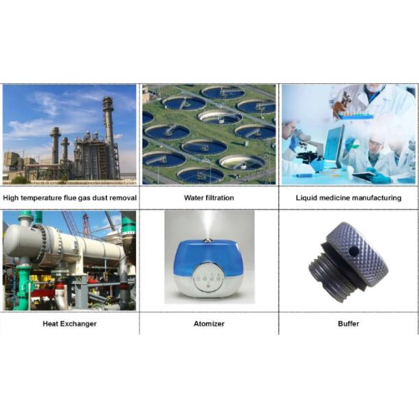 Спеченные спеченные фильтром диск/плита/лист/трубка фильтра металла микрона пористые