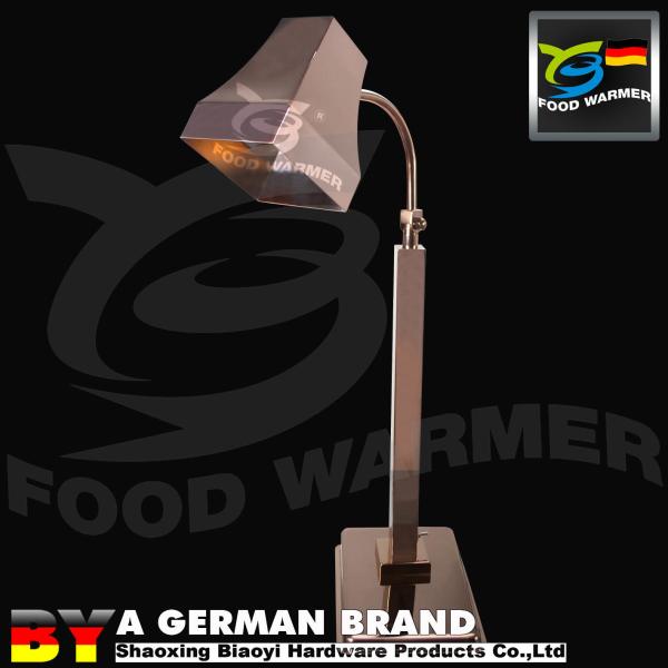 Square Heat Lamp Food Warmer , Portable Food Heat Lamp Restaurant Equipment