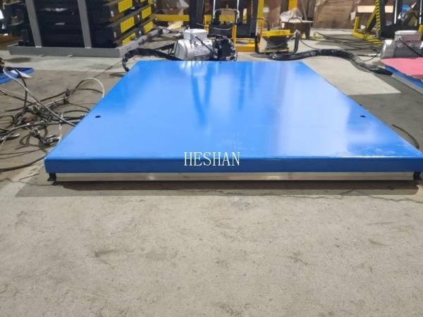 Electric Presto Scissor Lift Table 1 Ton Hydraulic Low Profile Electric Lift Table