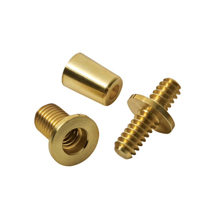 Токарный станок CNC частей латуни OEM подвергая механической обработке Deburring поворачивая филируя