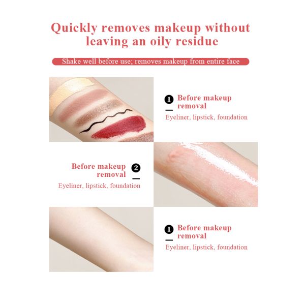 OEM ODM Custom Brand Factory Double Layer Makeup Remover Oil Vegan Hydrating Facial Cleansing Oil Face Care Skincare Products